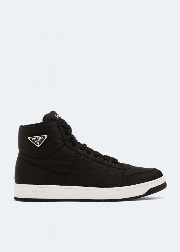 

Кроссовки PRADA Re-Nylon gabardine sneakers, черный