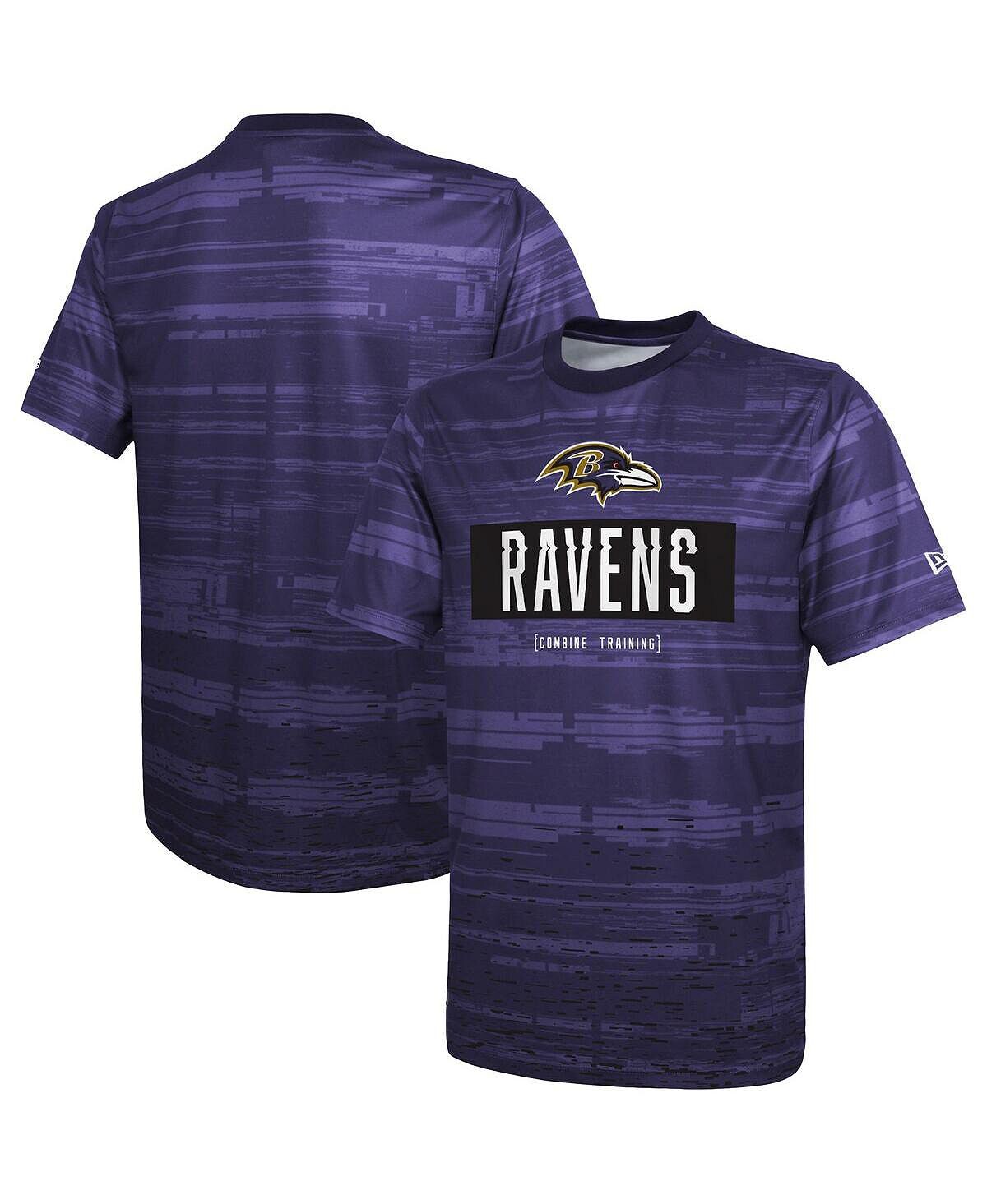 

Мужская фиолетовая футболка baltimore ravens combine authentic sweep New Era, фиолетовый