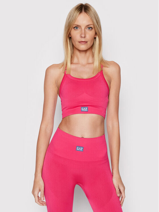 

Верхний бюстгальтер Ea7 Emporio Armani, розовый