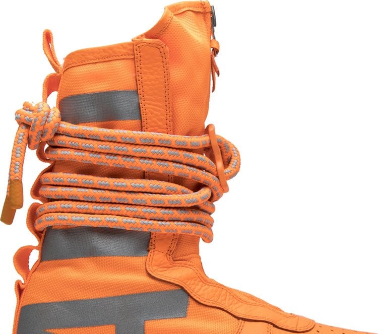 Nike air force 1 orange high sale