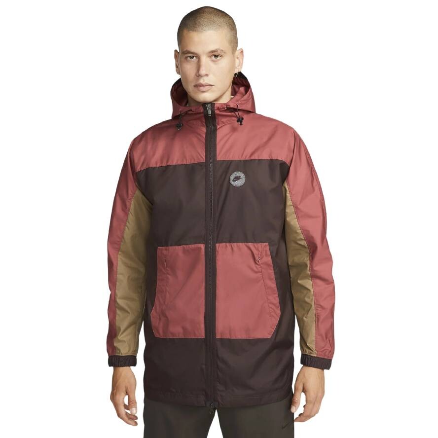 

Ветровка Nike Sportswear Impermeabile, коричневый/пудровый/светло-коричневый