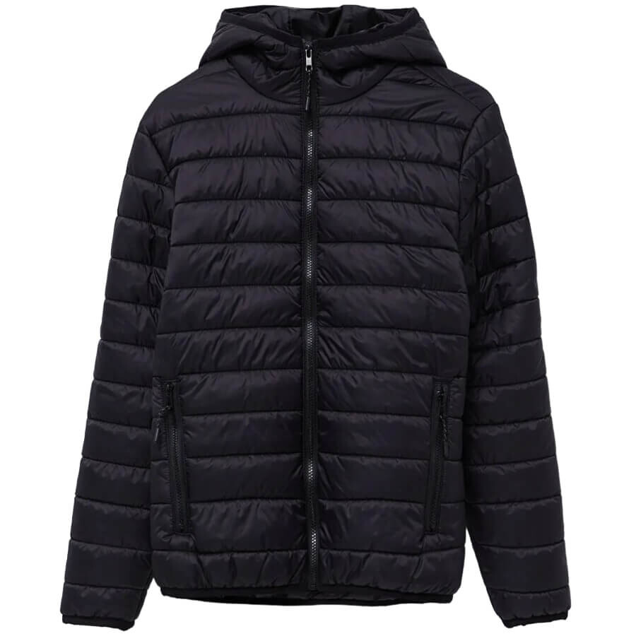 

Куртка LC Waikiki Classic Standard Pattern Hooded, черный