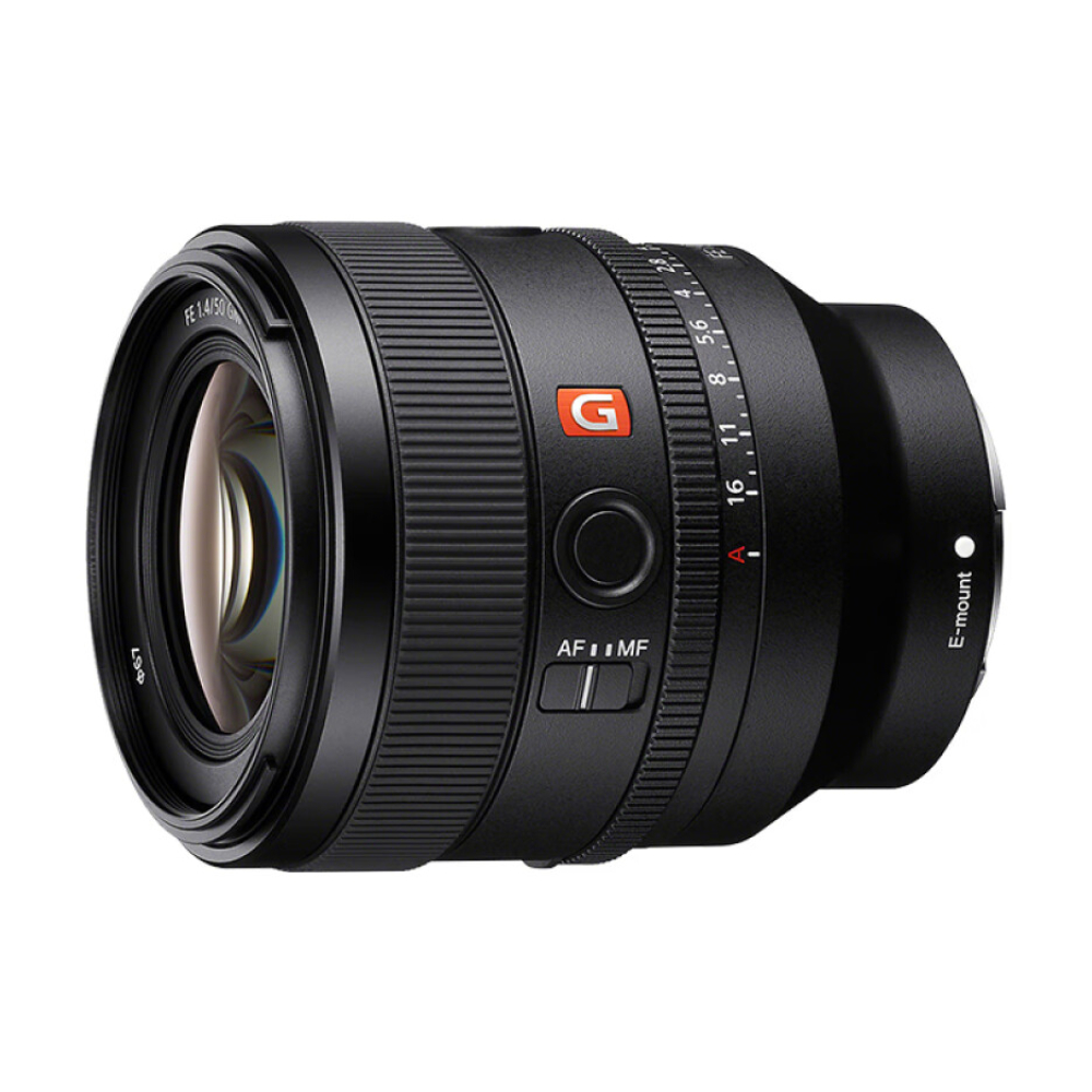 Объектив Sony FE 50mm F1.4 GM, SEL50F14GM, черный объектив для цифрового фотоаппарата sony fe 50mm f 1 2 gm