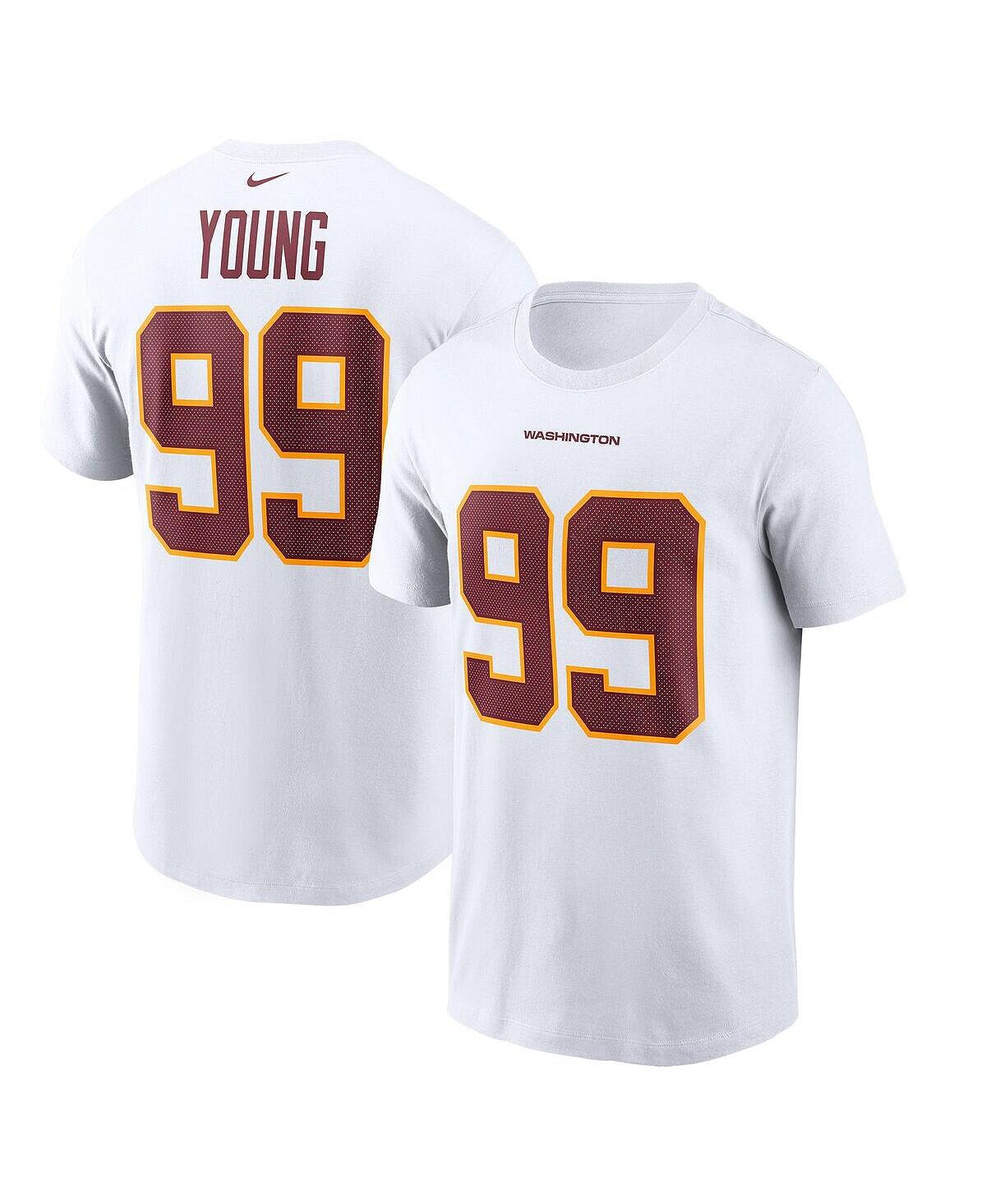 

Футболка Nike Chase Young Washington Football Team Size M/XXL, белый