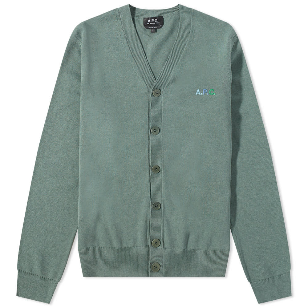 

Джемпер A.P.C. Joseph Logo Cardigan, Серый