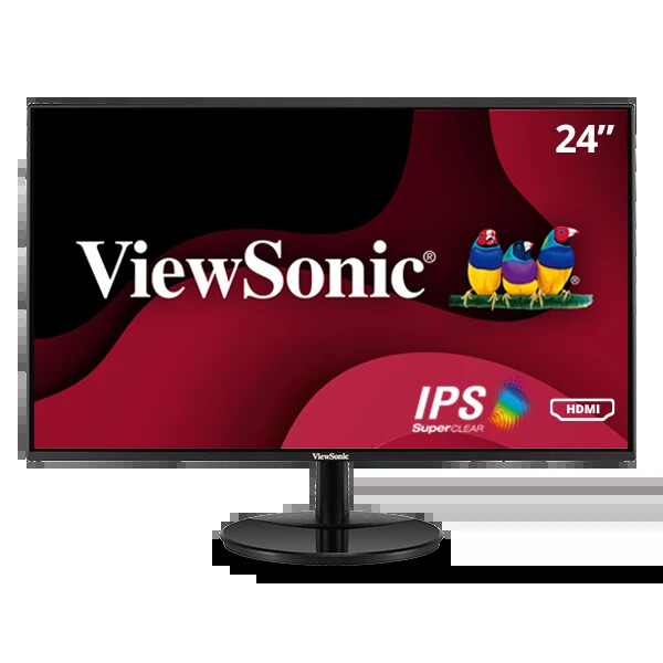 Монитор ViewSonic VA2459-SMH 24, FHD, 1920x1080, IPS, черный цена и фото