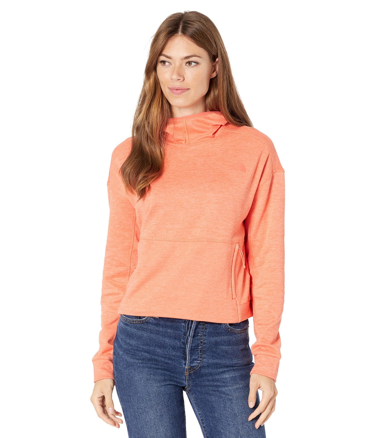 

Худи The North Face, Canyonlands Pullover Crop, Оранжевый