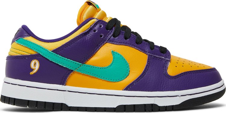 Кроссовки Nike Lisa Leslie x Wmns Dunk Low 'Sparks', фиолетовый - фото