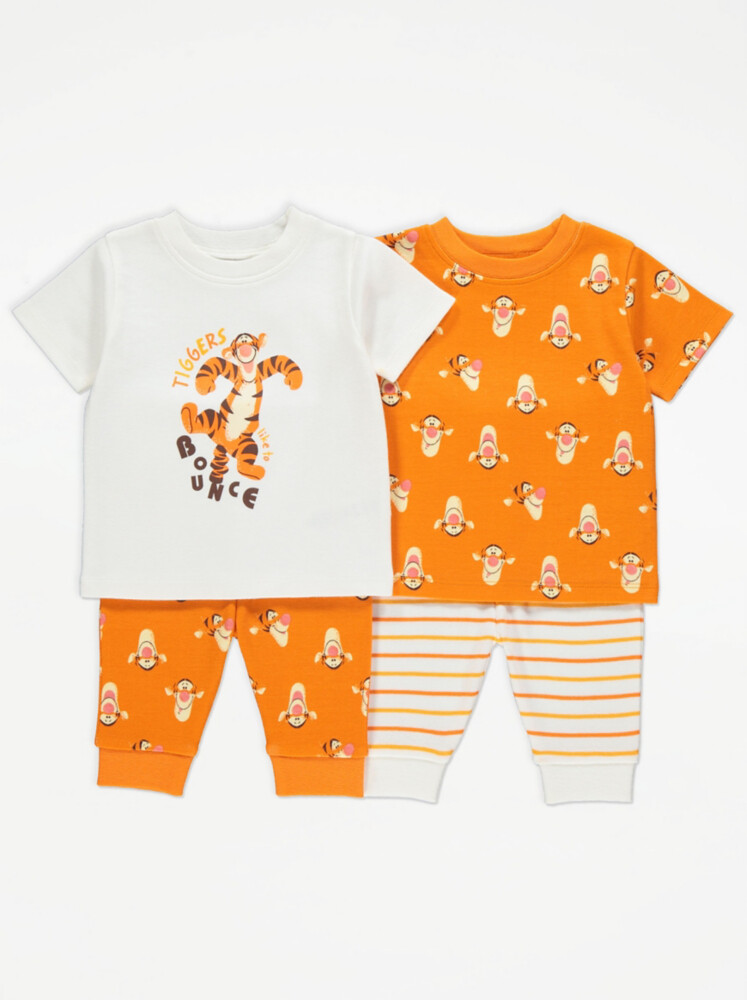 

Набор из 2 пижам Disney Winnie The Pooh с тигром и тигром George.
