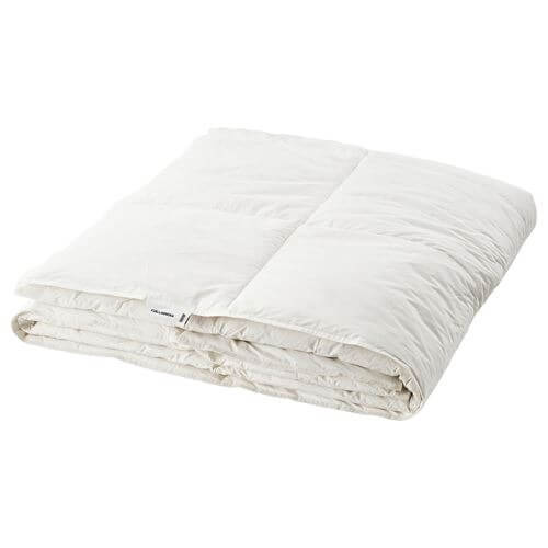 Одеяло Ikea Fjallarnika 240x220, белый супермягкое теплое фланелевое шерстяное одеяло осенне зимнее теплое микро плюшевое флисовое одеяло одеяло для взрослых и детей кошек и с