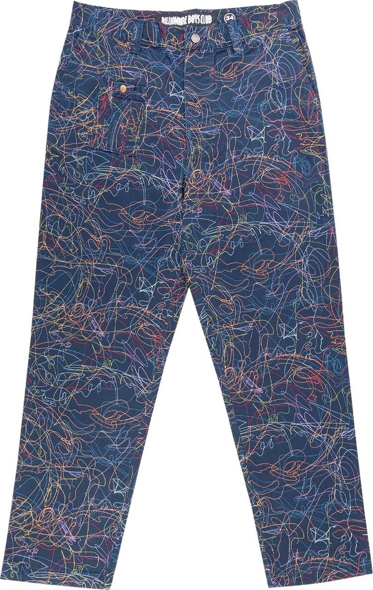 

Брюки Billionaire Boys Club Lines Pants 'Navy', синий