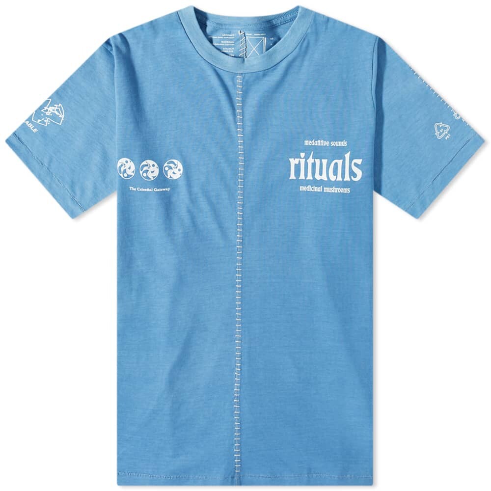 

Футболка Space Available Hand Dyed Artisan Rituals Tee, Синий
