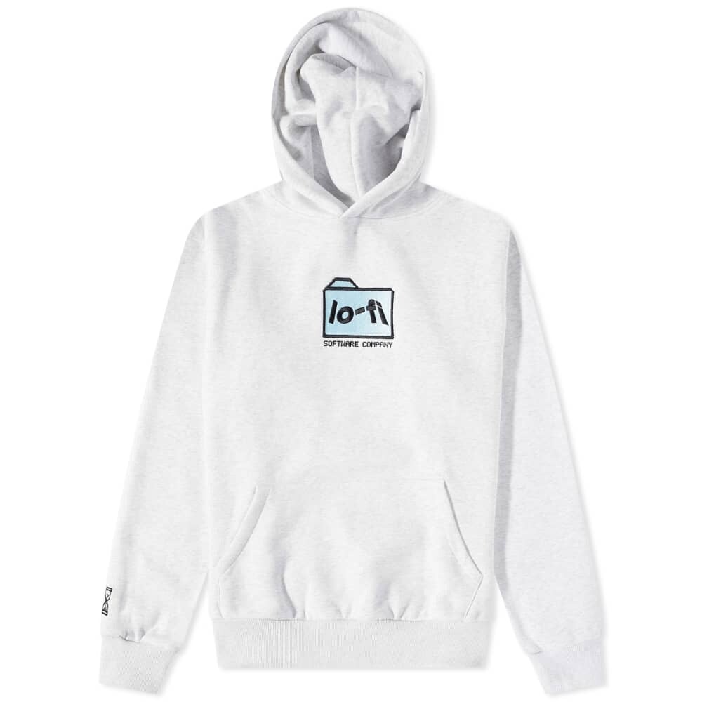 

Толстовка Lo-Fi Folder Logo Hoody, Серый