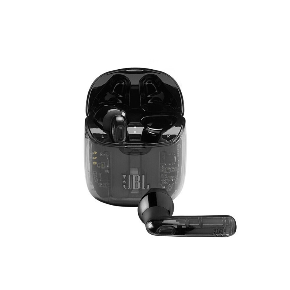 

Bluetooth-гарнитура спортивная JBL T225TWS Ghost True, черный