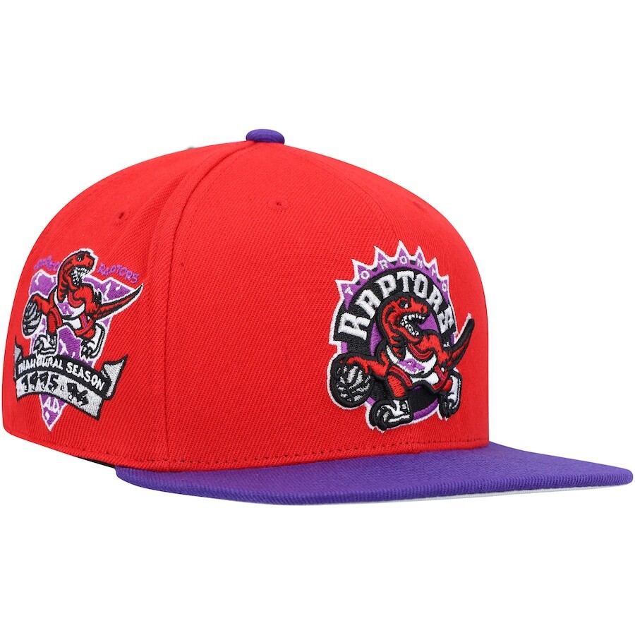 

Бейсболка Mitchell & Ness Toronto Raptors, красный