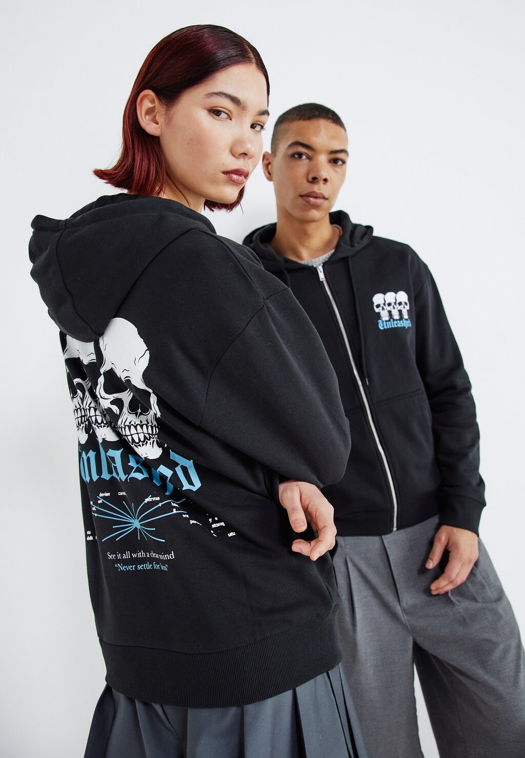 

Толстовка на молнии JORUNLEASHED UNISEX Jack & Jones, черный