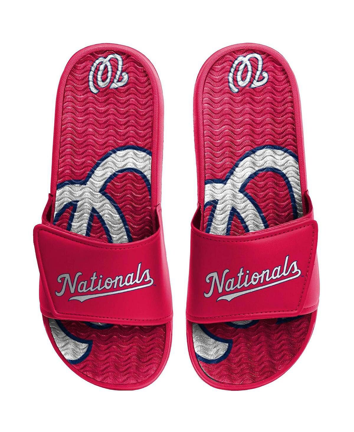 

Мужские гелевые шлепанцы Washington Nationals с надписью FOCO
