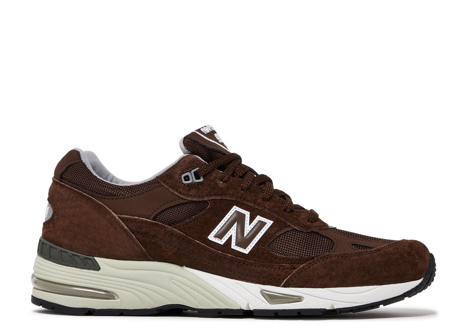

Кроссовки New Balance 991 Made In England 'Carafe', коричневый