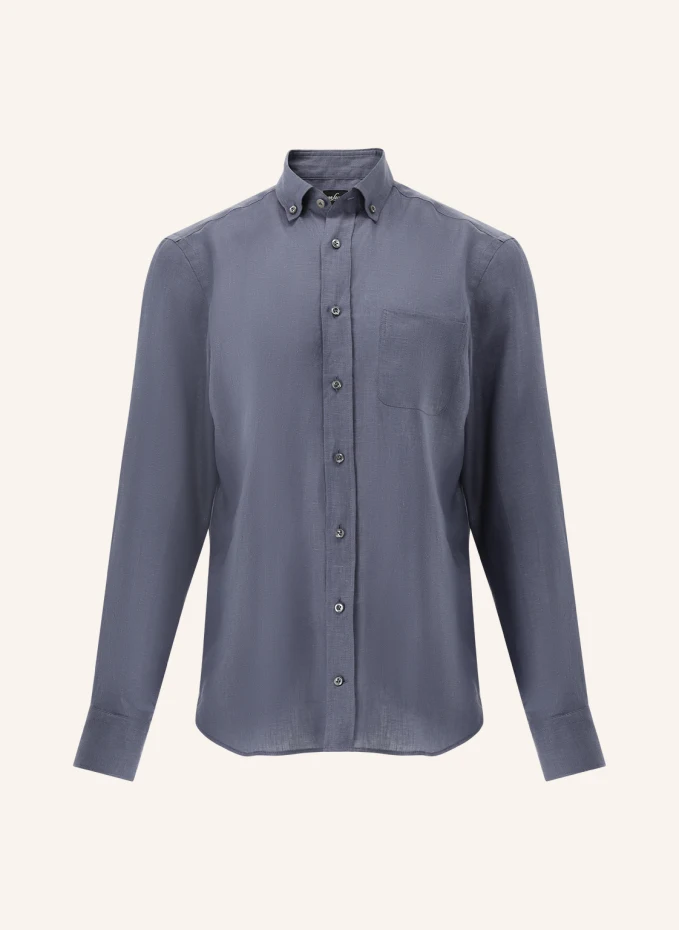 

Рубашка tailor fit с длинным рукавом и воротником на пуговицах Van Laack, фиолетовый
