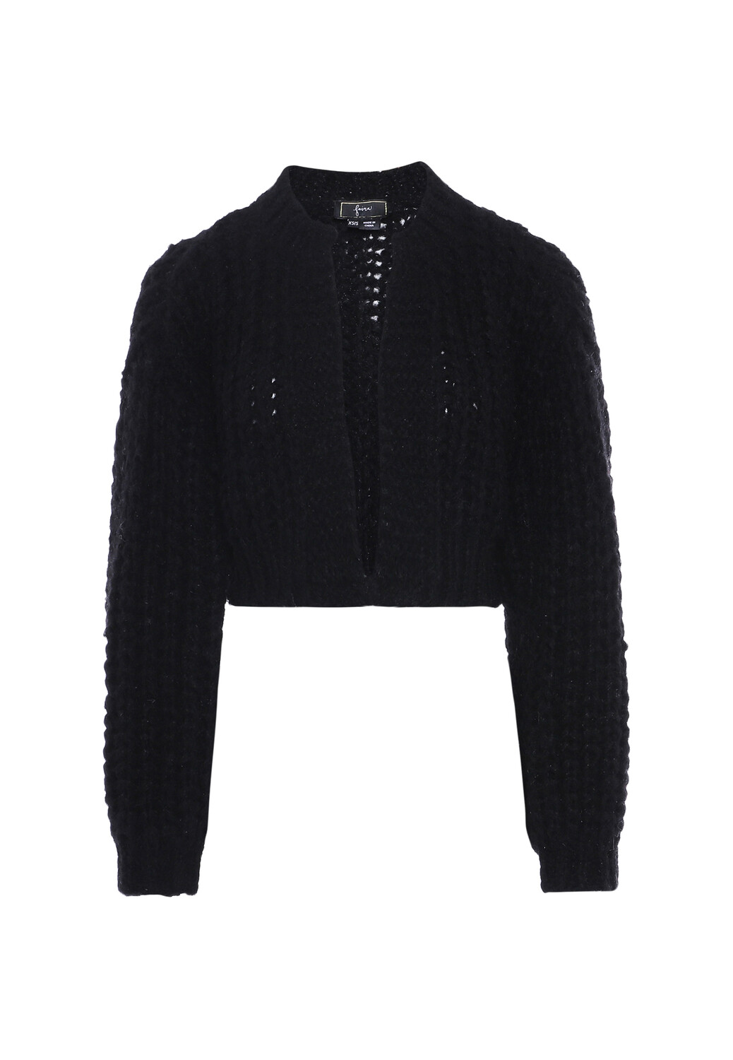 

Толстовка faina Strickjacke, черный