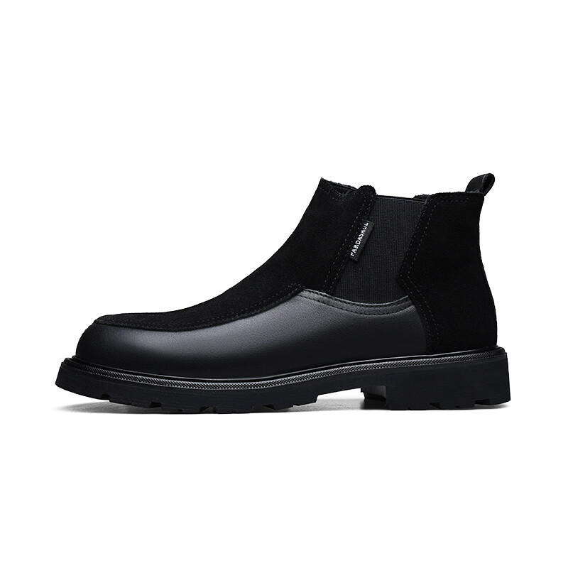 

Челси Ботинки Мужские Pardasaul, цвет Black fleece cotton shoes