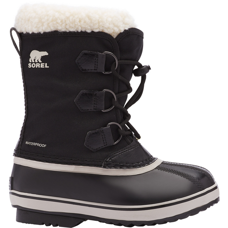 Детские зимние нейлоновые ботинки Yoot Pac Sorel, черный