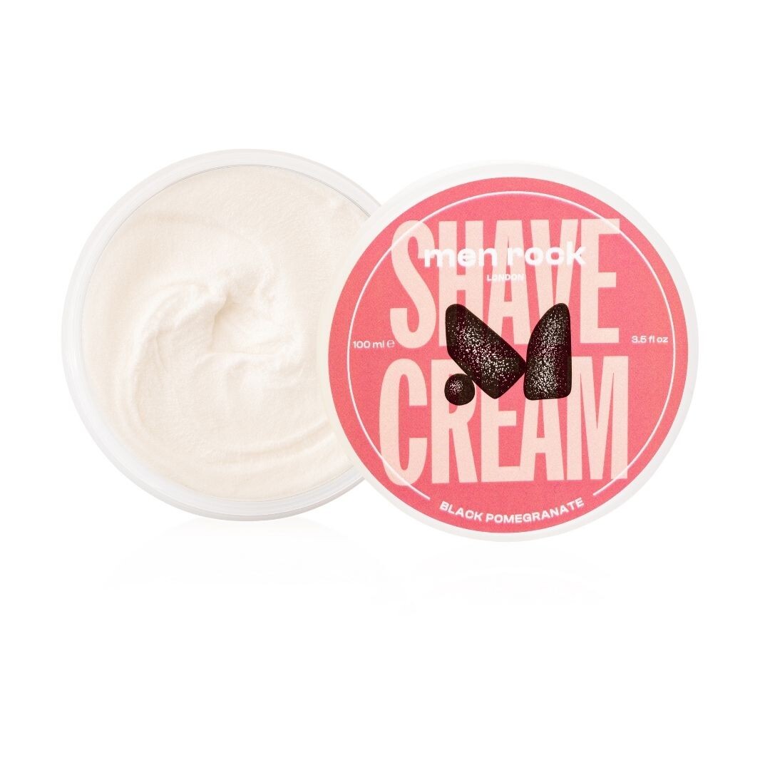 

MenRock Крем для бритья Shave Cream для мужчин Черный Гранат 100г
