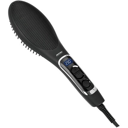 

Mpr-08 Щетка для ионного выпрямления волос Керамический нагрев без вьющихся волос Контроль температуры от 80°C до 230°C Светодиодный дисплей Автоматическое отключение 57 Вт, Mpm