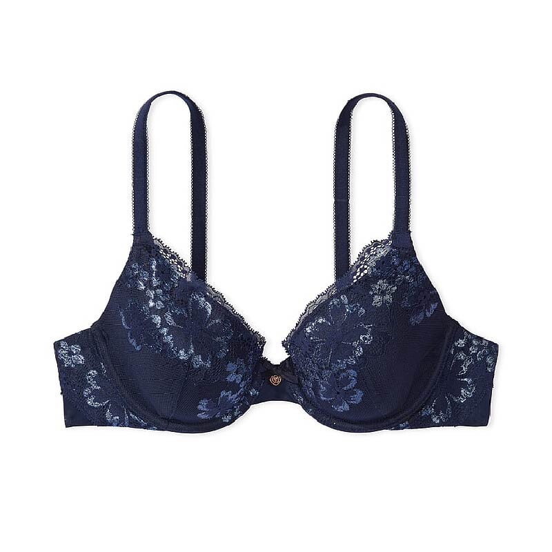 

Бюстгальтер Victoria's Secret Body by Victoria Smooth Lightly Lined Full-Coverage, темно-синий