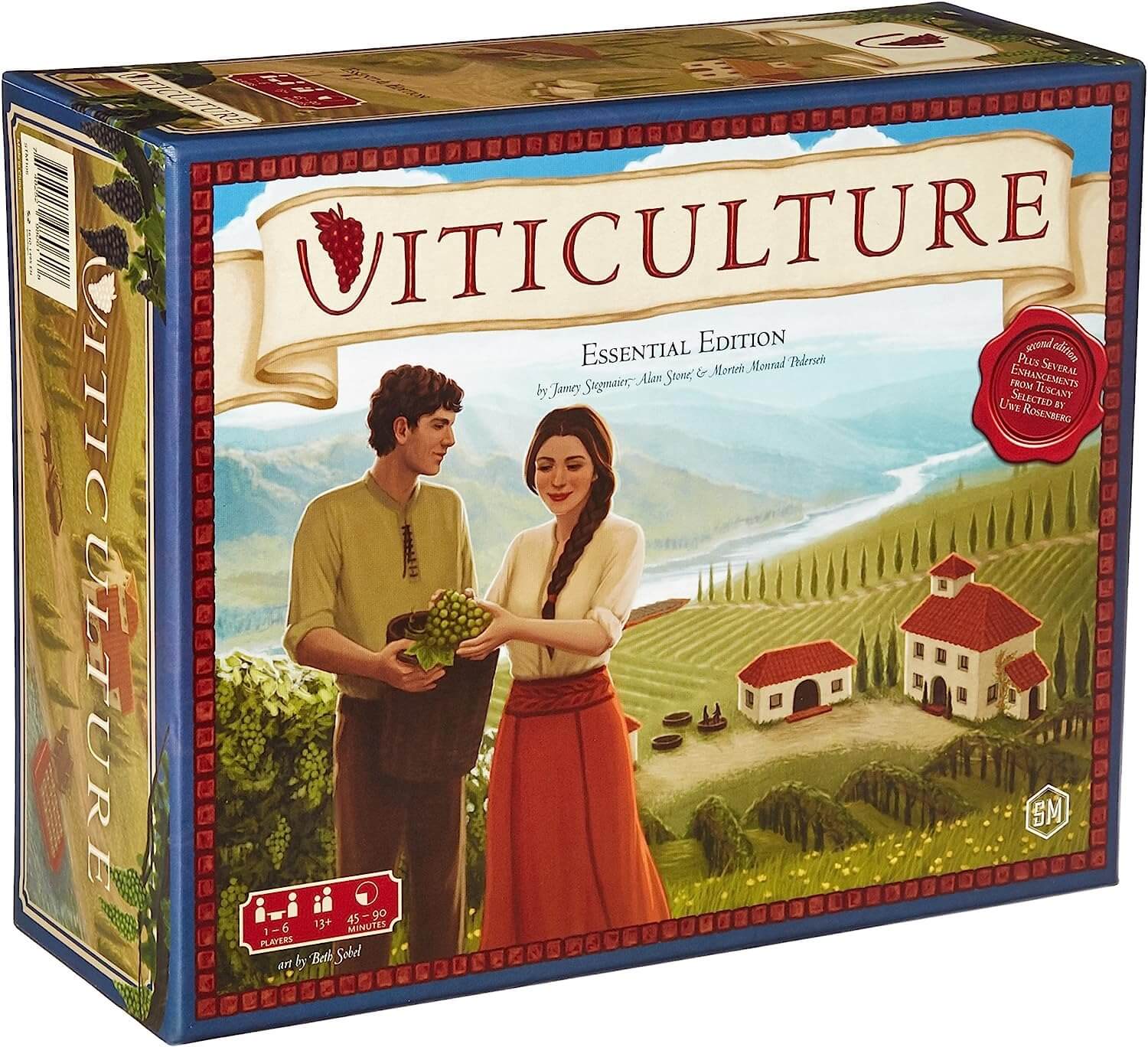 Настольная игра Stonemaier Games Viticulture: Essential Edition – купить с  доставкой из-за рубежа через платформу «CDEK.Shopping»