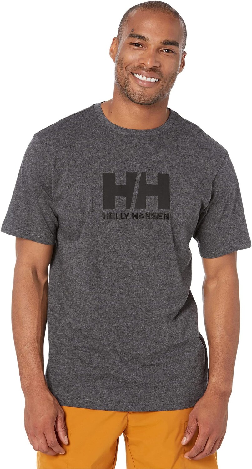 

футболка с логотипом HH Helly Hansen, цвет Ebony Melange