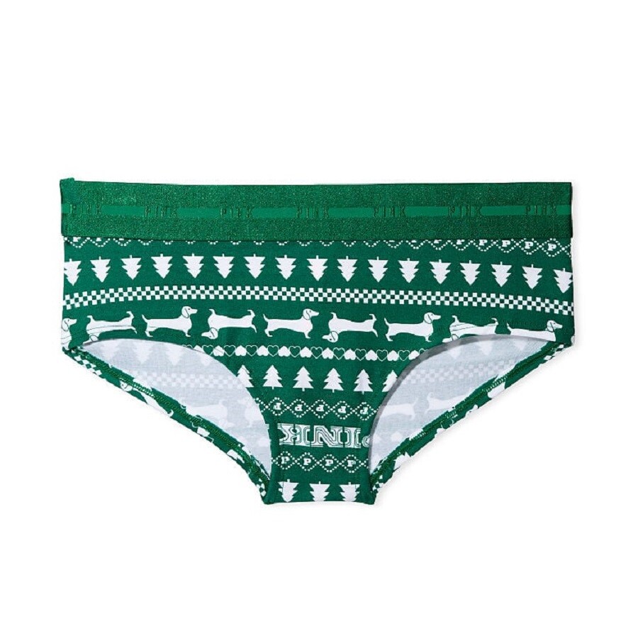 

Трусы Pink By Victoria’s Secret Logo Hipster, зеленый