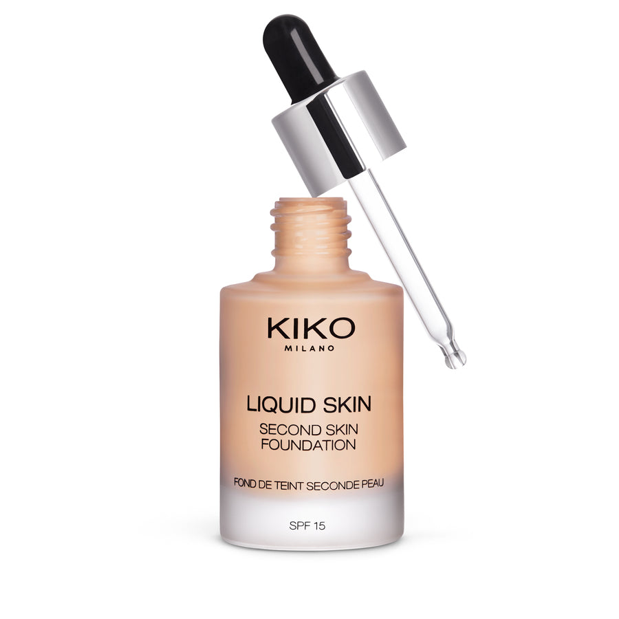 KIKO Milano Liquid Skin Second Skin Foundation Neutral 20 жидкая основа 30мл