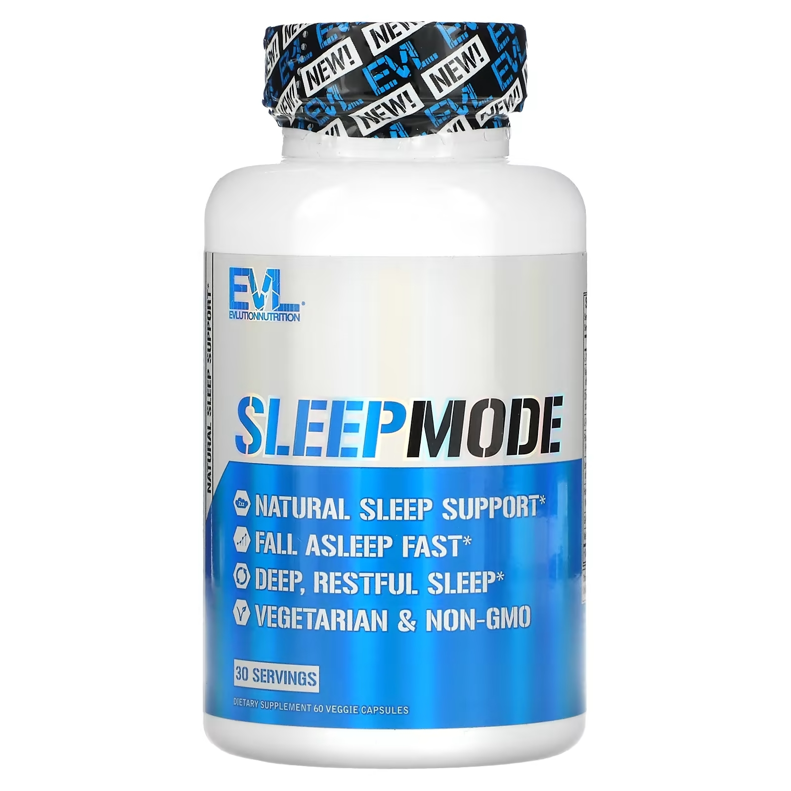 Добавка Способствующая Хорошему Сну EVLution Nutrition, 30 растительных капсул evlution nutrition sleepmode добавка способствующая хорошему сну 30 растительных капсул