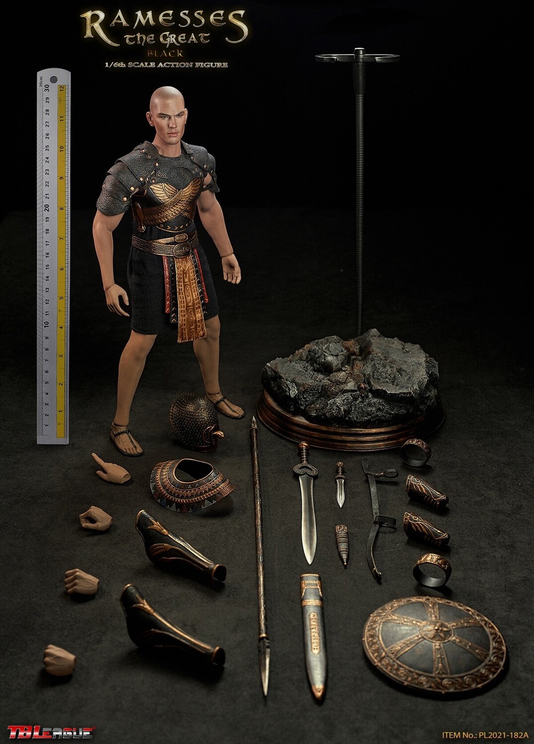 

Экшн-фигурка TBLeague Ramesses The Great Black 1:6 Scale, 30 см