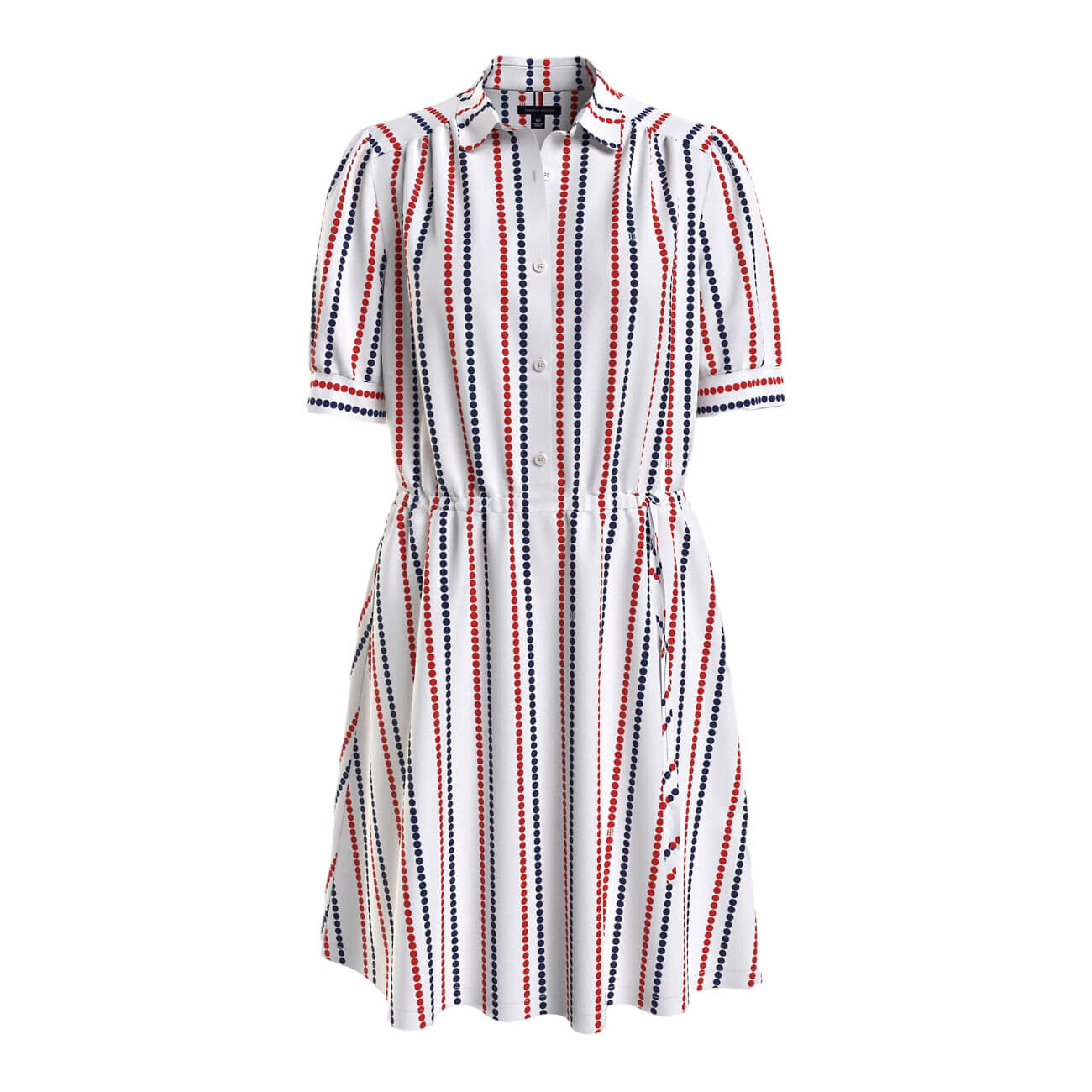 Платье Tommy Hilfiger Dot Stripe, белый