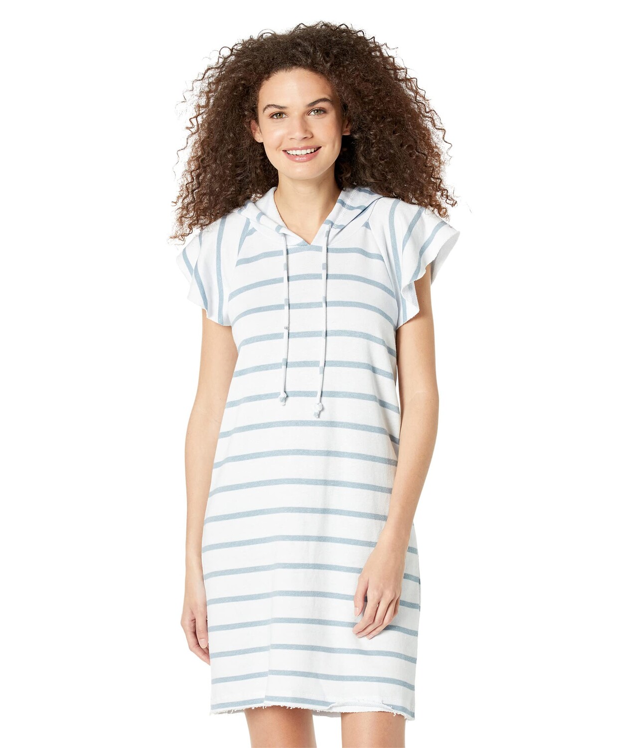 

Платье Chaser, Linen French Terry Flutter Sleeve Sweatshirt Dress