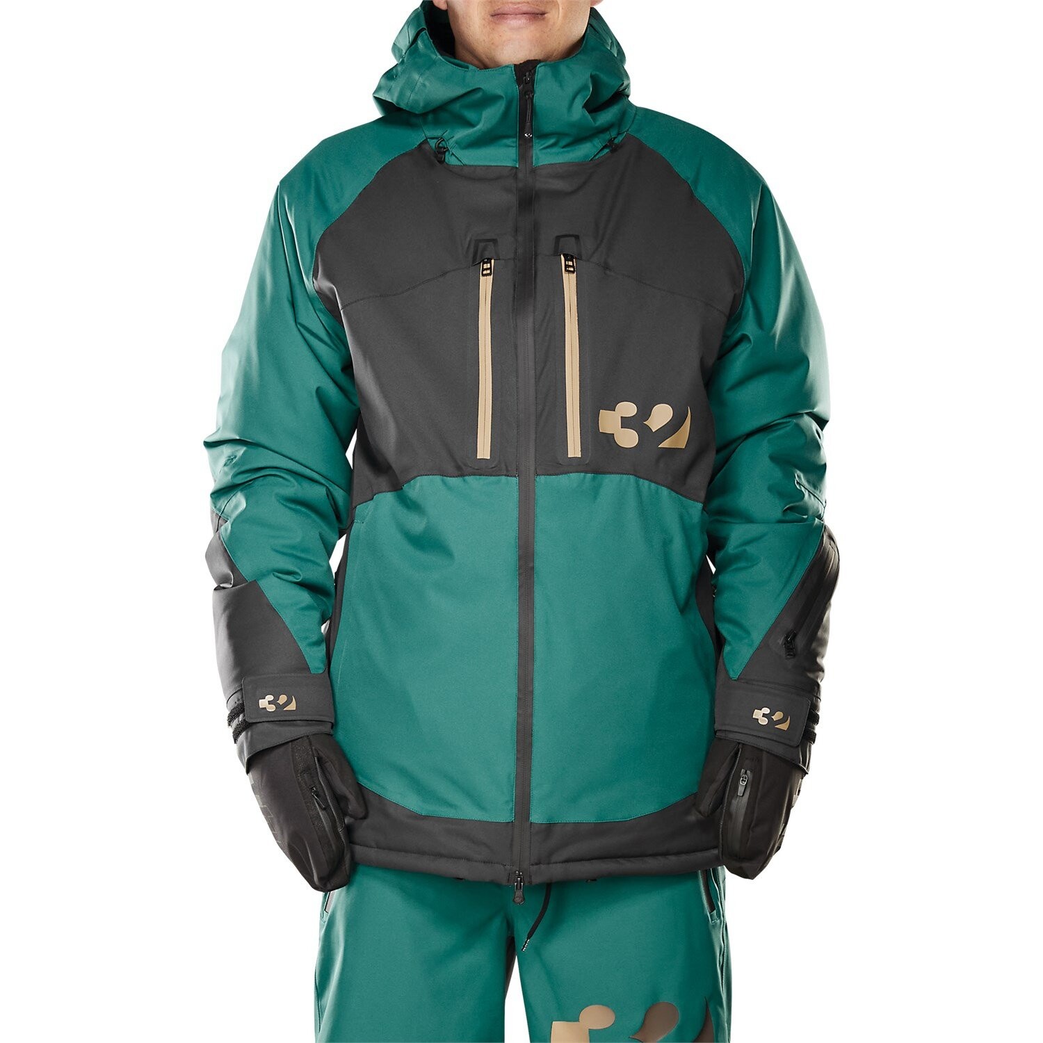 

Куртка Thirtytwo Lashed Insulated утепленная, оранжевый