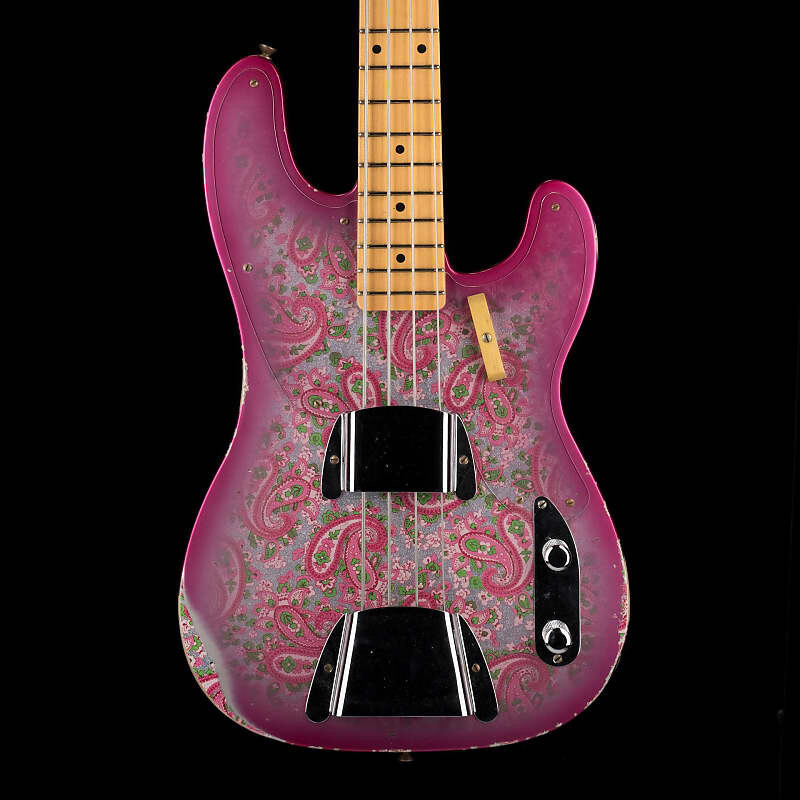 

Fender Custom Shop Vintage Custom 1951 Precision Bass Relic Pink Paisley '51 Precision Bass Relic
