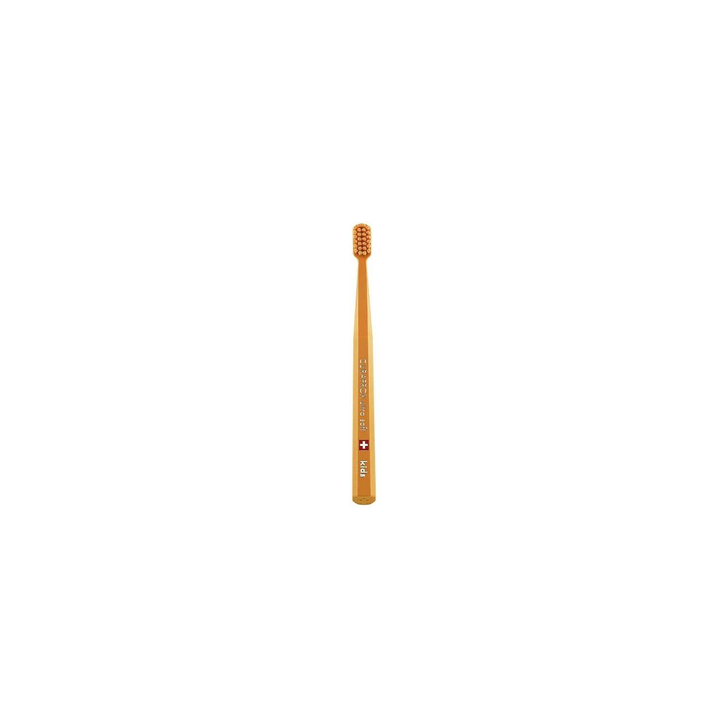 цена Зубная щетка Curaprox детская ультрамягкая 5500, оранжевый