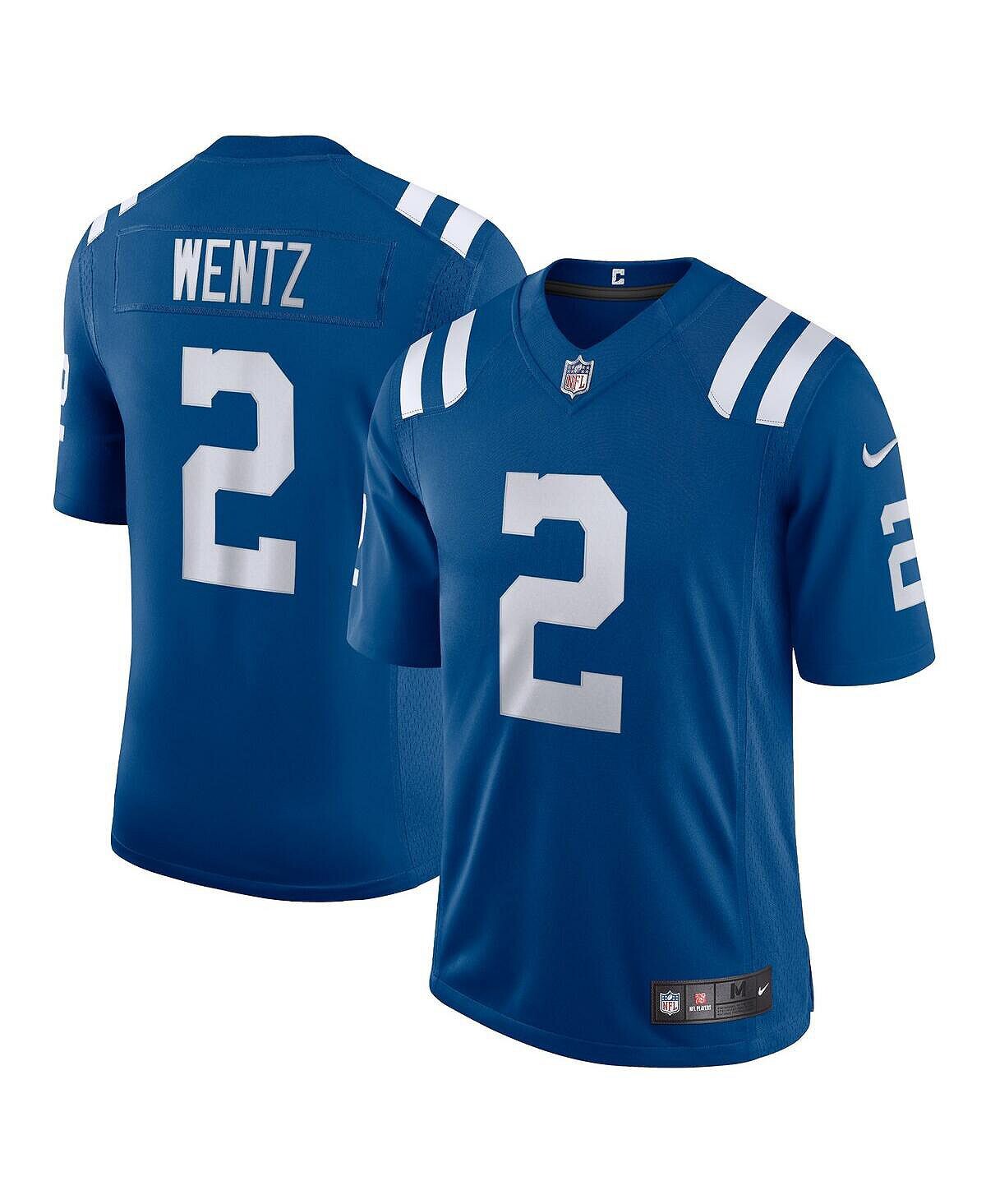 

Мужская футболка carson wentz royal indianapolis colts vapor limited Nike