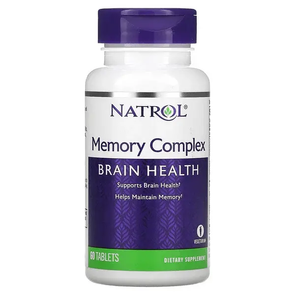 

Memory Complex, здоровье мозга, 60 таблеток, Natrol