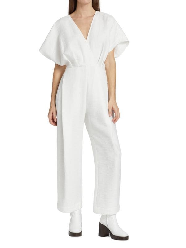 

Комбинезон Rachel Comey с запахом спереди acro, белый