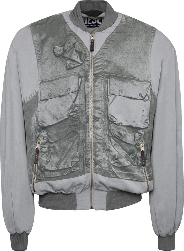 Куртка Diesel J-Corin Jacket 'Grey', серый - фото