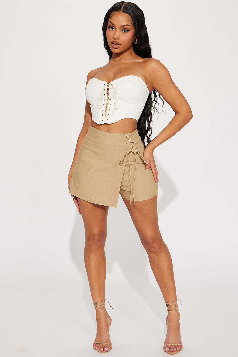 

Юбка Fashion Nova S2271FN, серо-коричневый