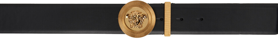 

Черный пояс Medusa Biggie Versace