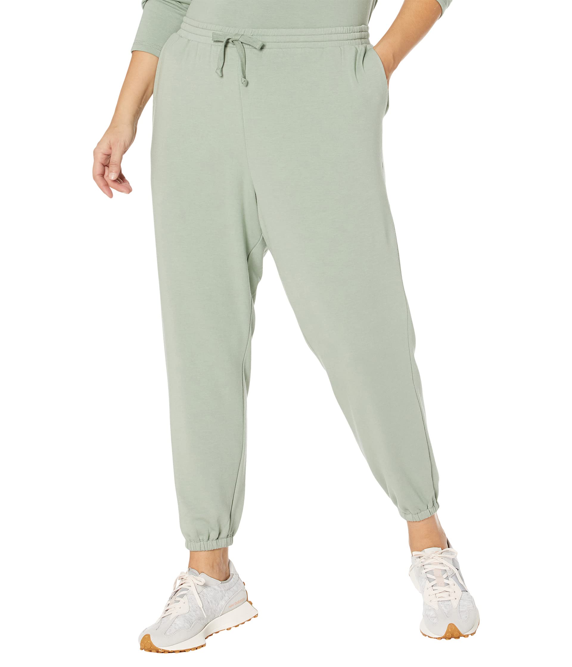 

Спортивные штаны Madewell, Plus MWL Superbrushed Easygoing Sweatpants, Серый