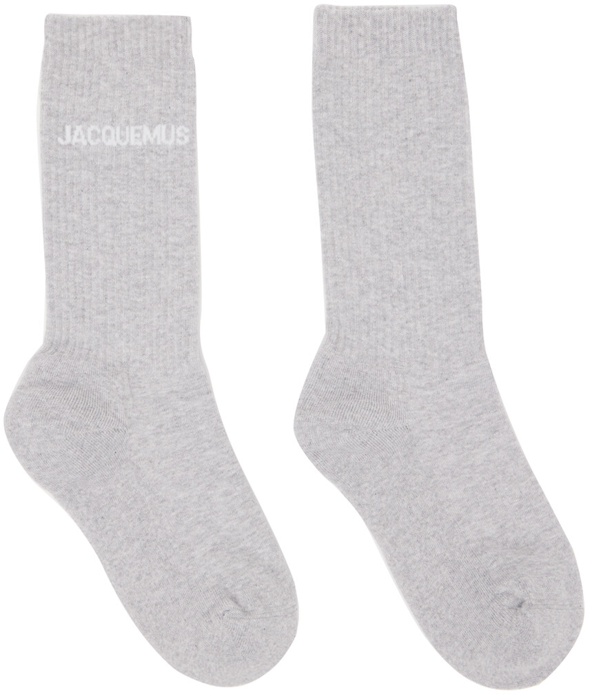 

Серые носки 'Les Chaussettes Jacquemus'