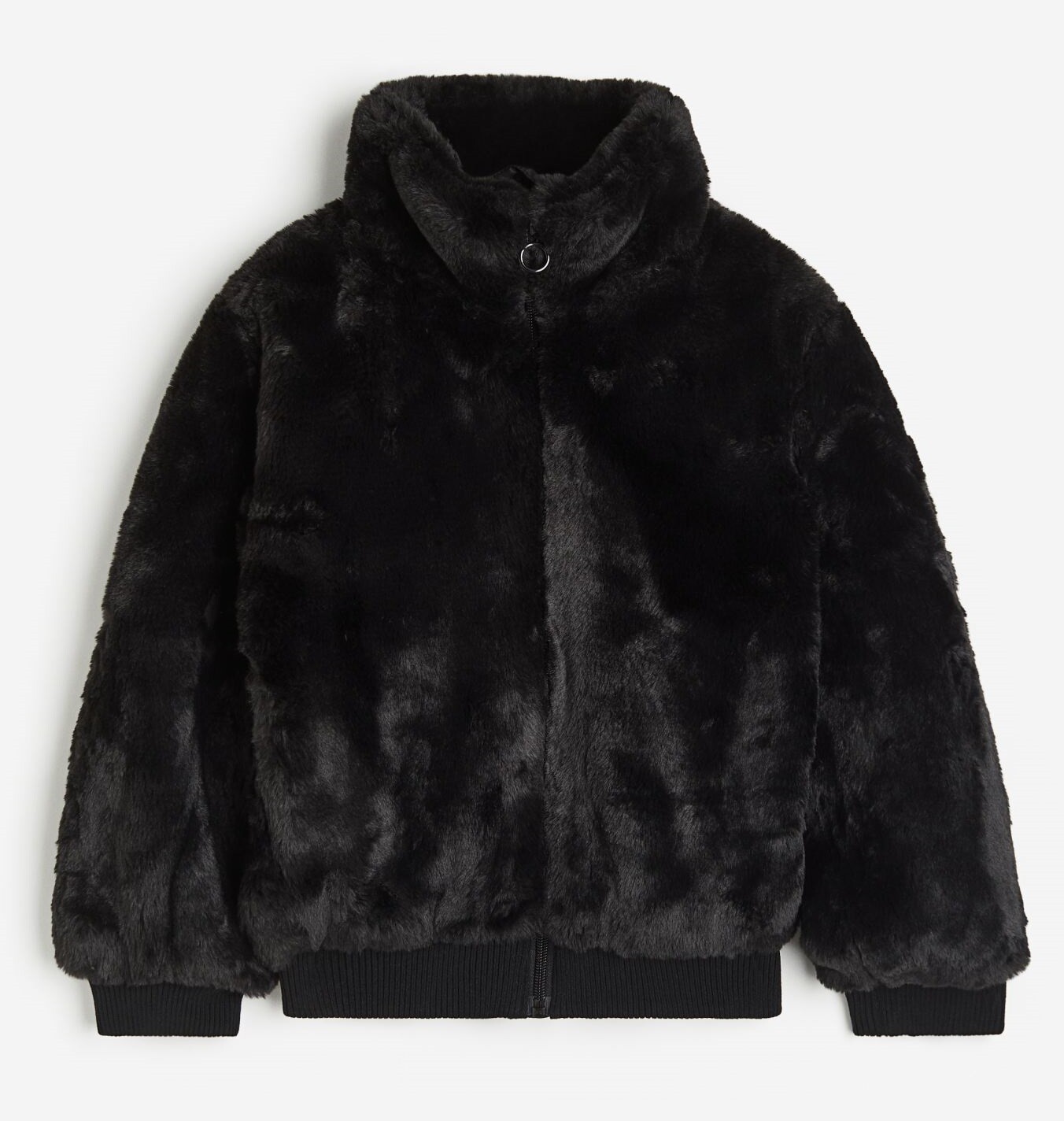 

Куртка H&M Fluffy, черный