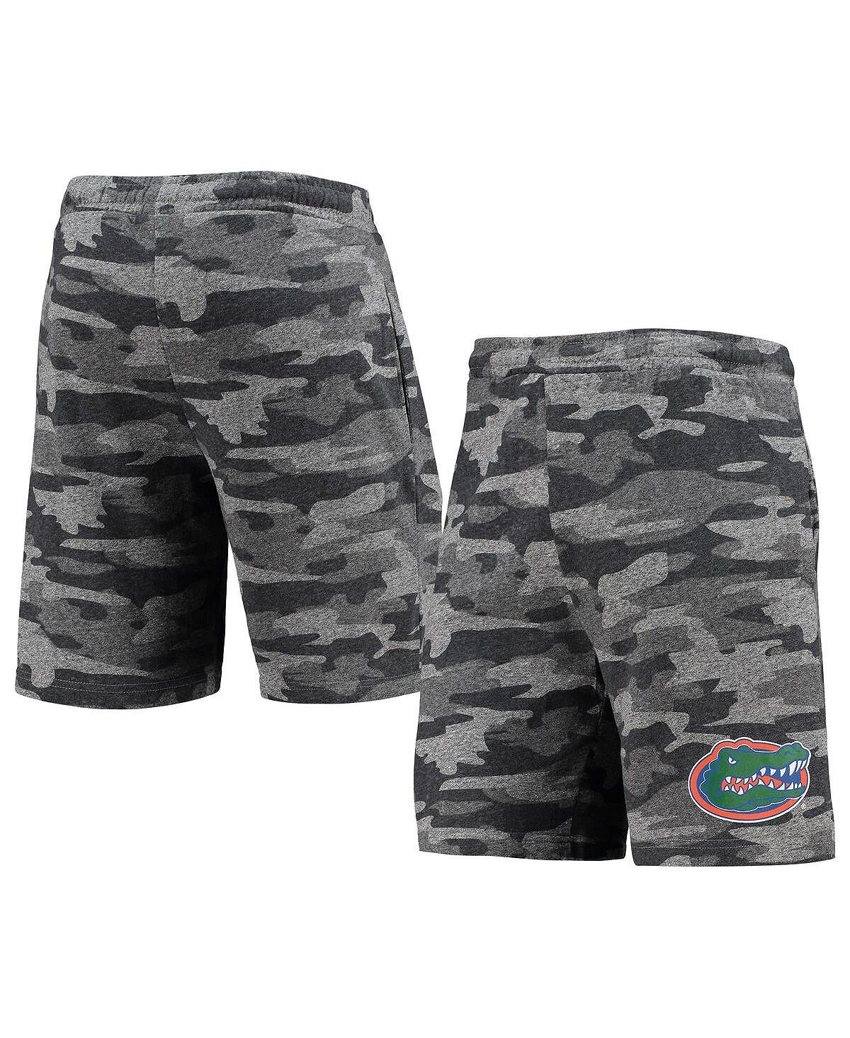 Мужские темно-серые шорты florida gators camo backup terry jam lounge shorts Concepts Sport, мульти